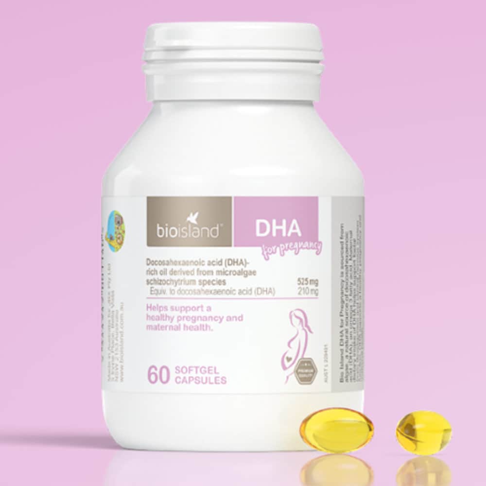 Bioisland DHA for Pregnancy lọ 60 viên