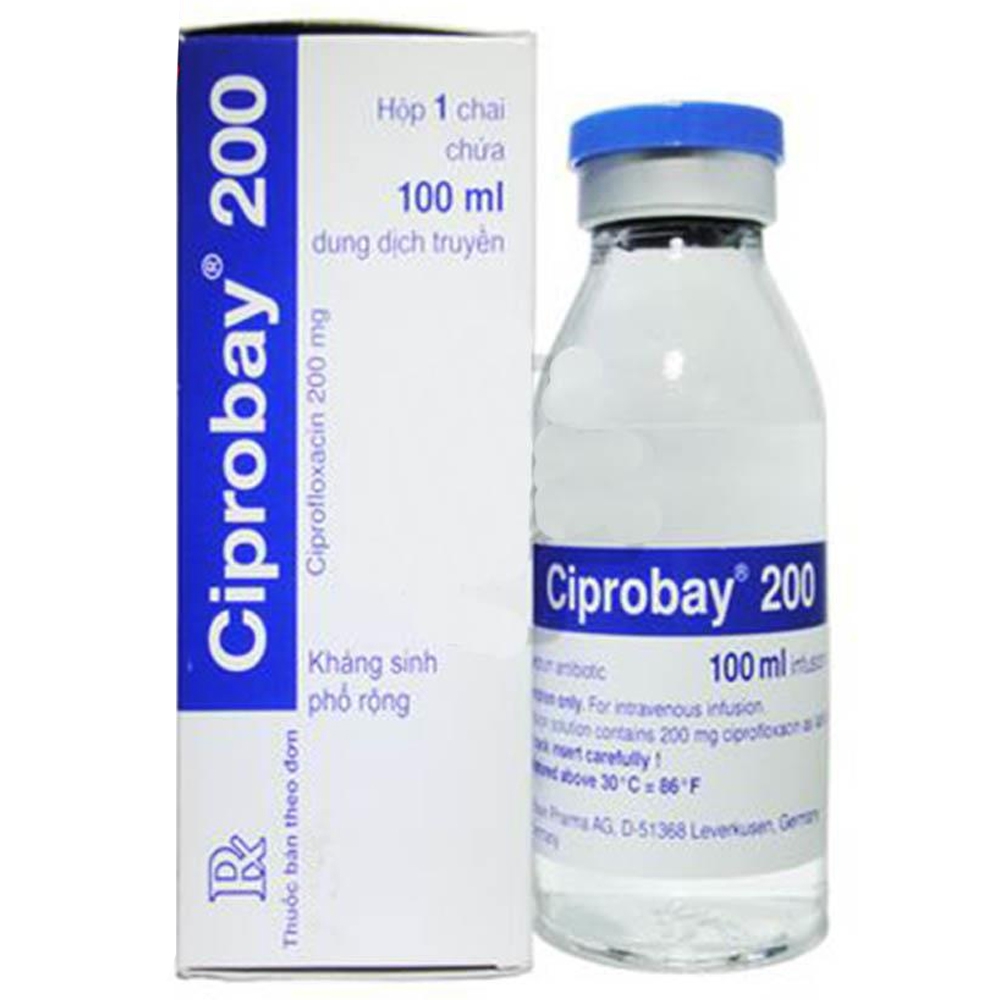 Ciprobay 200mg chai 100ml