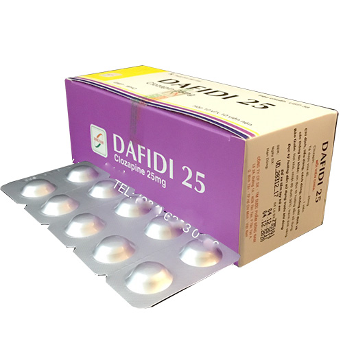 Dafidi 25 (Hộp 10 vỉ x 10 viên)