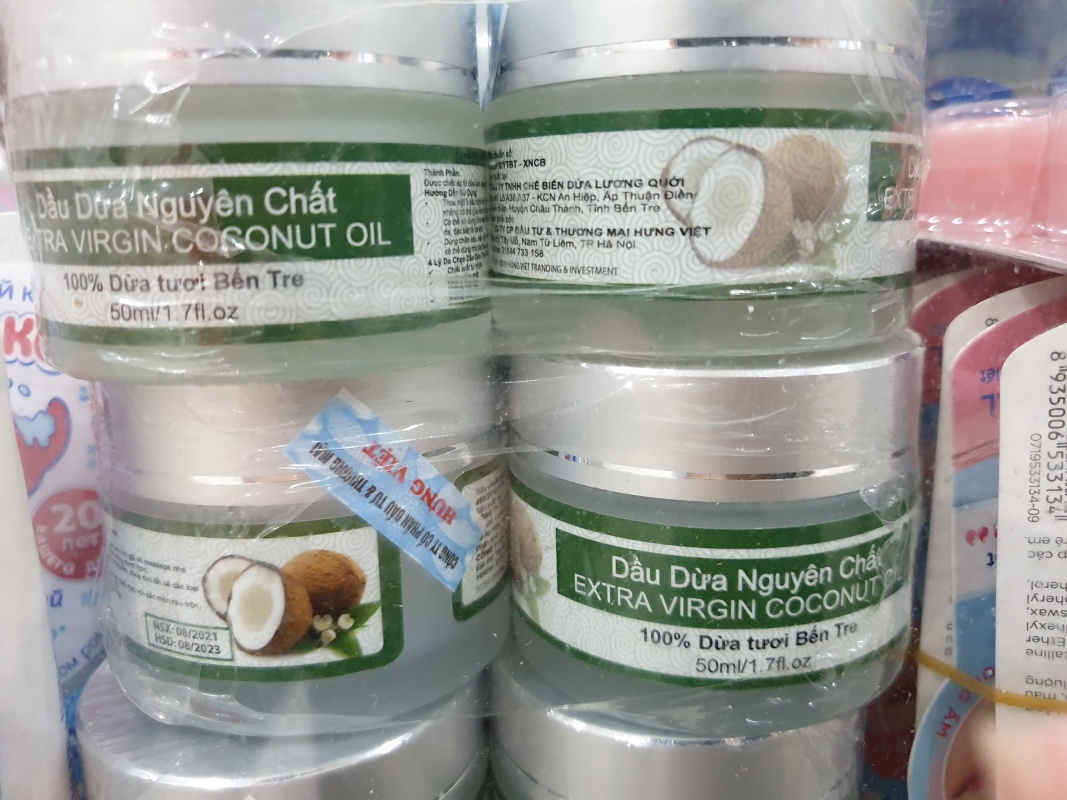 Dầu dừa sáp lọ 50ml