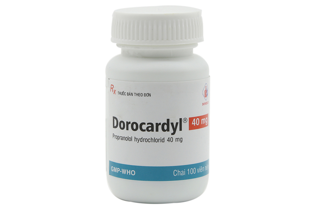 Dorocardyl 40mg ( chai 100 viên)