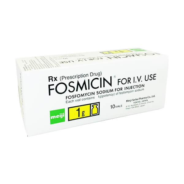 Fosmicin 1g (Hộp 10 Lọ)