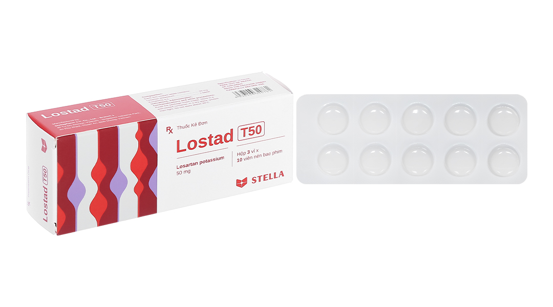 Lostad T50  (3 vỉ x 10 viên)