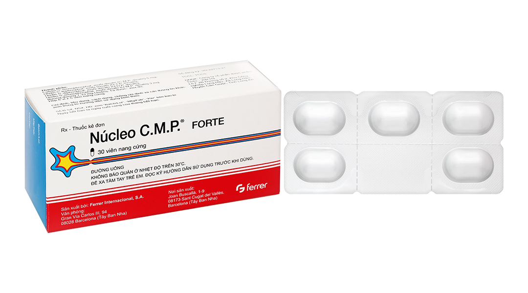 Nucleo CMP Forte 30 viên - Quầy 119- Cty Dược phẩm Hậu Phương