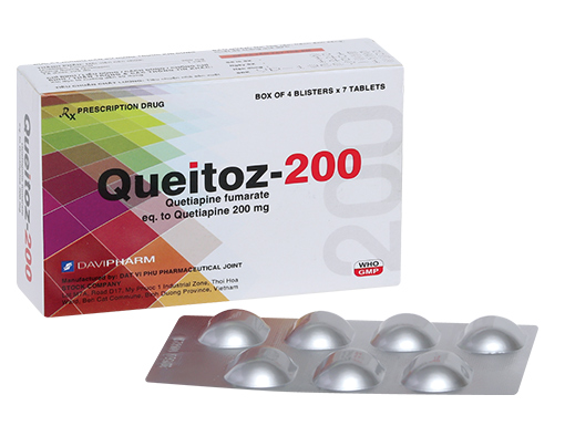 Queitoz 200mg - Giải pháp trị tâm thần phân liệt