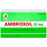 Ambroxol 30mg Domesco (Hộp 10 Vỉ x 10 Viên)