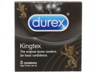 Bao cao su Durex Kingtex hộp 3 cái