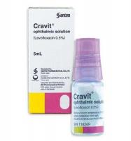Cravit eye 0.5% 5ml - Điều trị viêm kết mạc