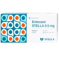 Entecavir Stella 0.5mg (3 vỉ x 10 viên)