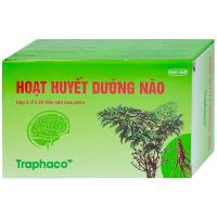Hoạt Huyết Dưỡng Não bao phim Traphaco (Hộp 5 Vỉ x 20 Viên)
