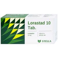 Lorastad 10 Tab Stella (2 vỉ x 10 viên)