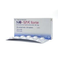 No-Spa Forte 80mg (2 vỉ x 10 viên)