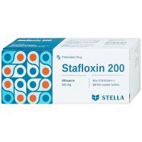 Stafloxin 200 Stella (Hộp 10 vỉ x 10 viên)