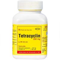Tetracyclin 250mg (120 Armephaco) lọ 400 viên nén