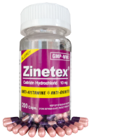 Zinetex Cetirizin Hcl 10mg(lọ 200 viên)